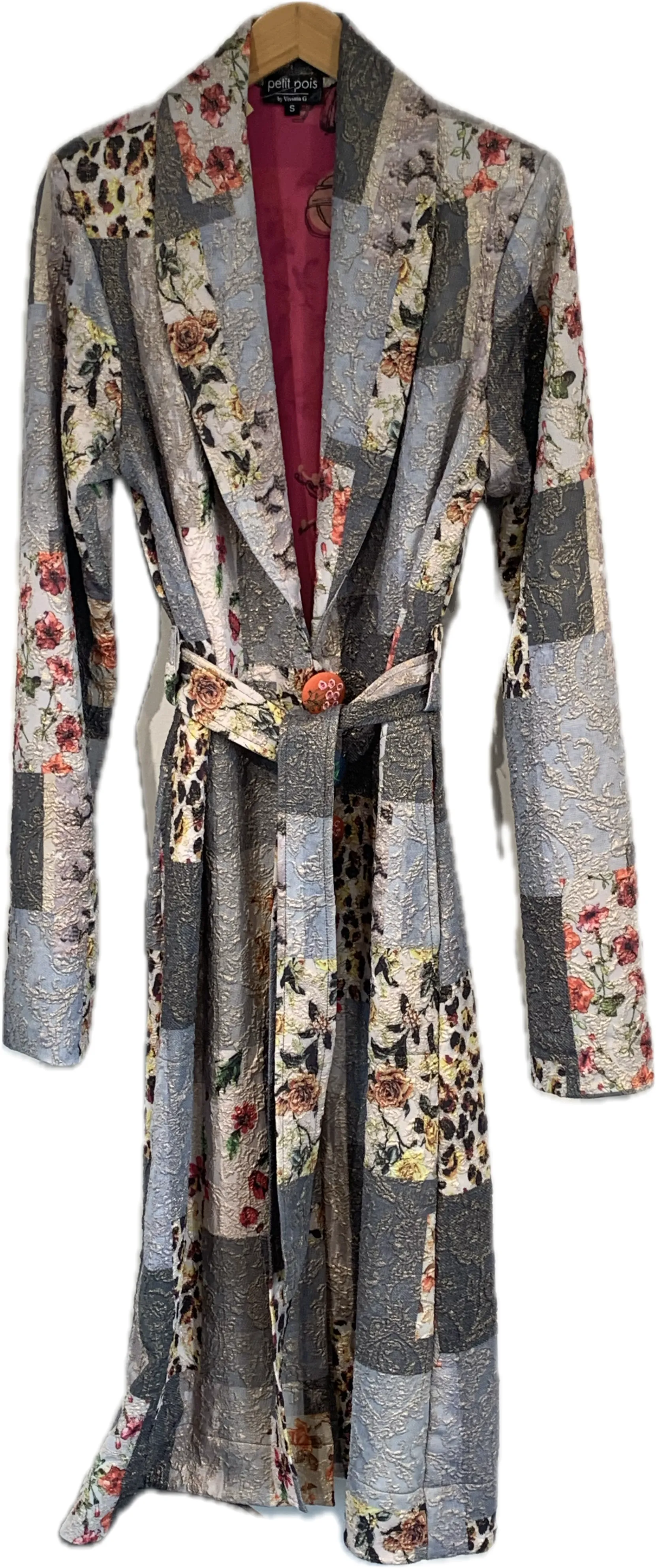 Arty Long Belted Coat/Jacket