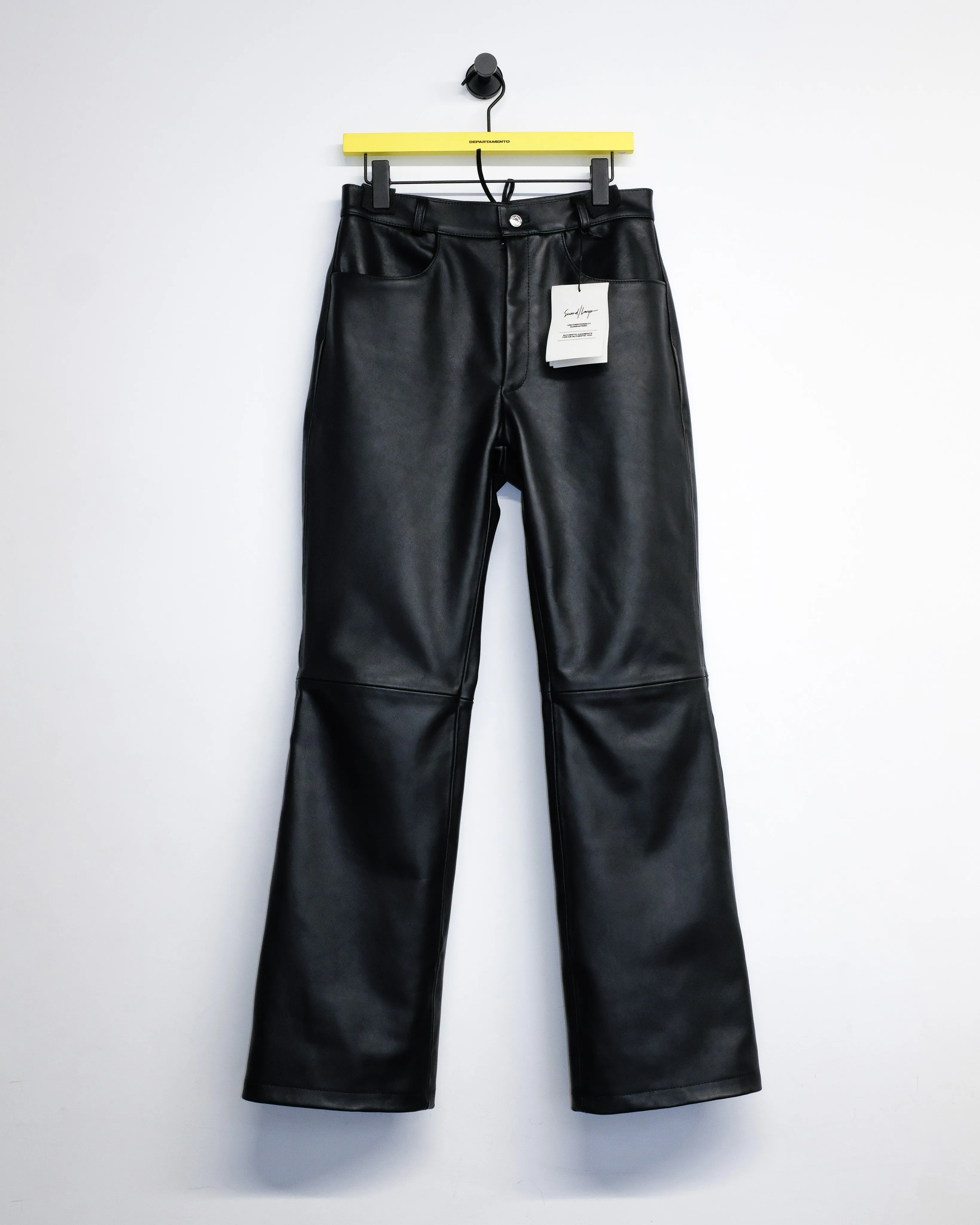 Black Daf Leather Pant