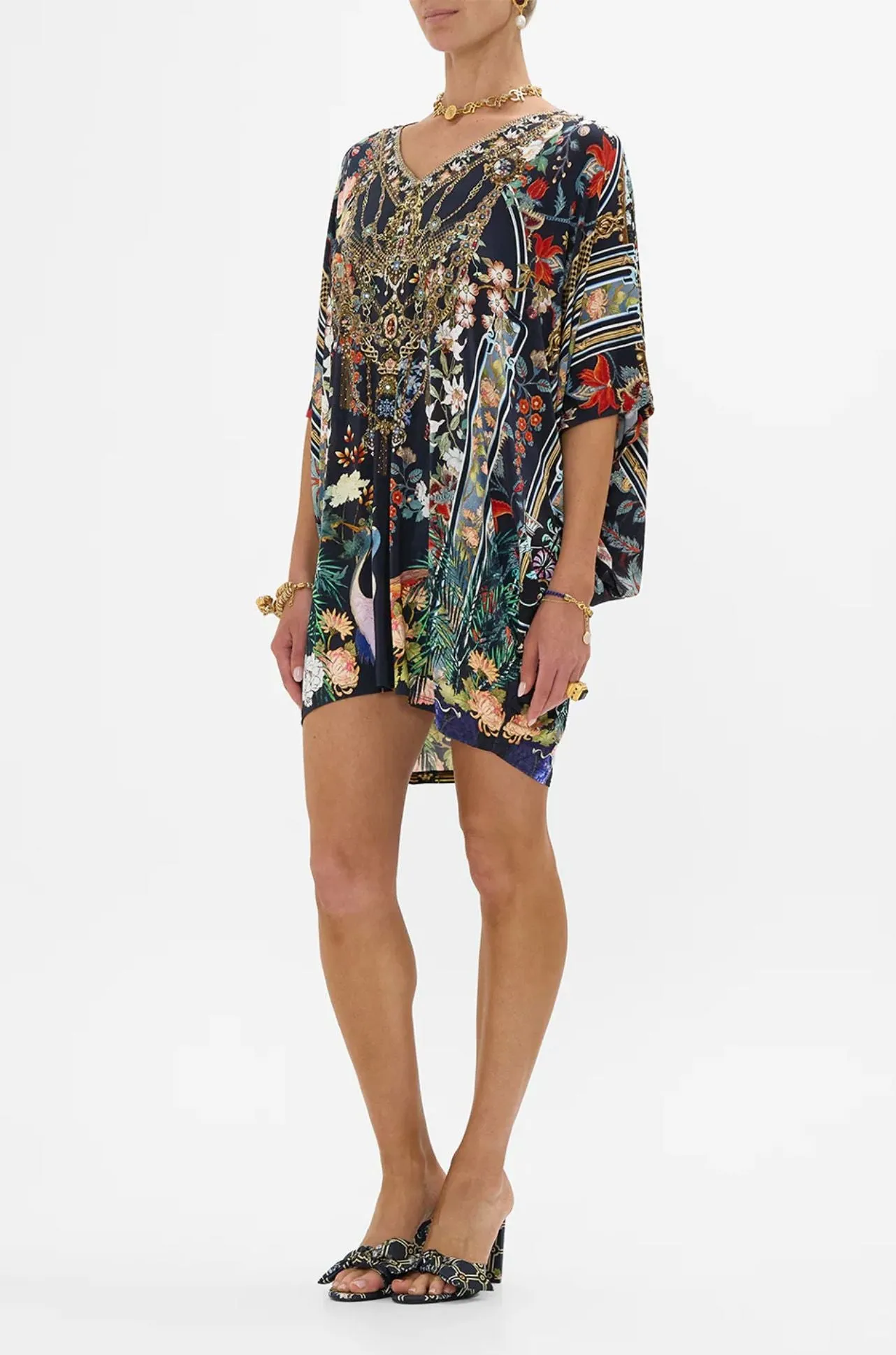 Camilla - Palacio Poetry Bat Sleeve Dress