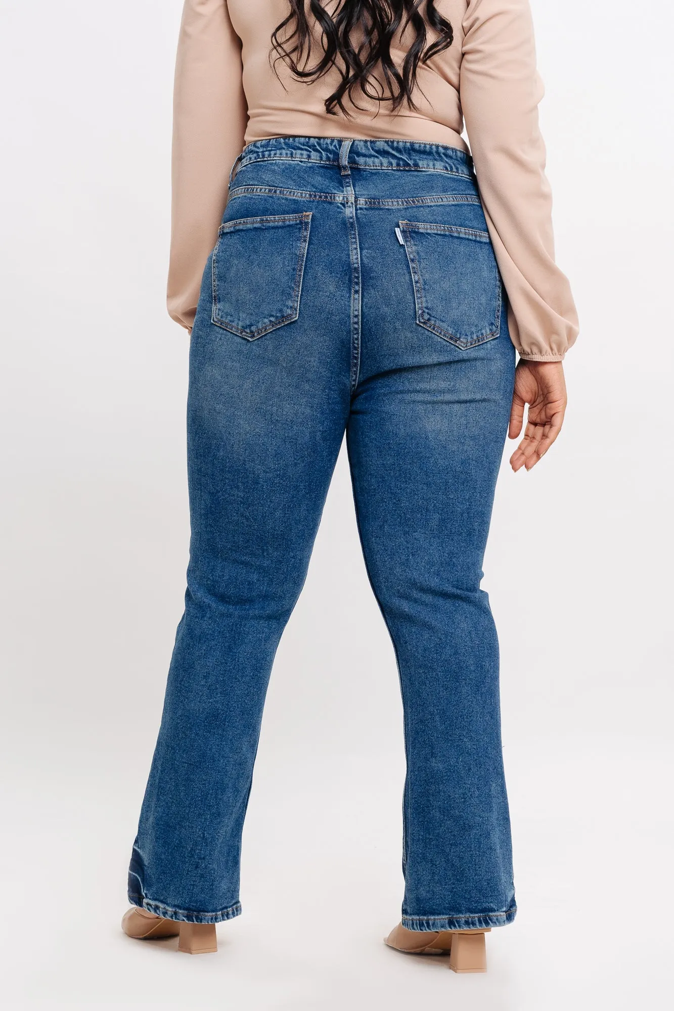 Classic Tinted Bootcut Jeans