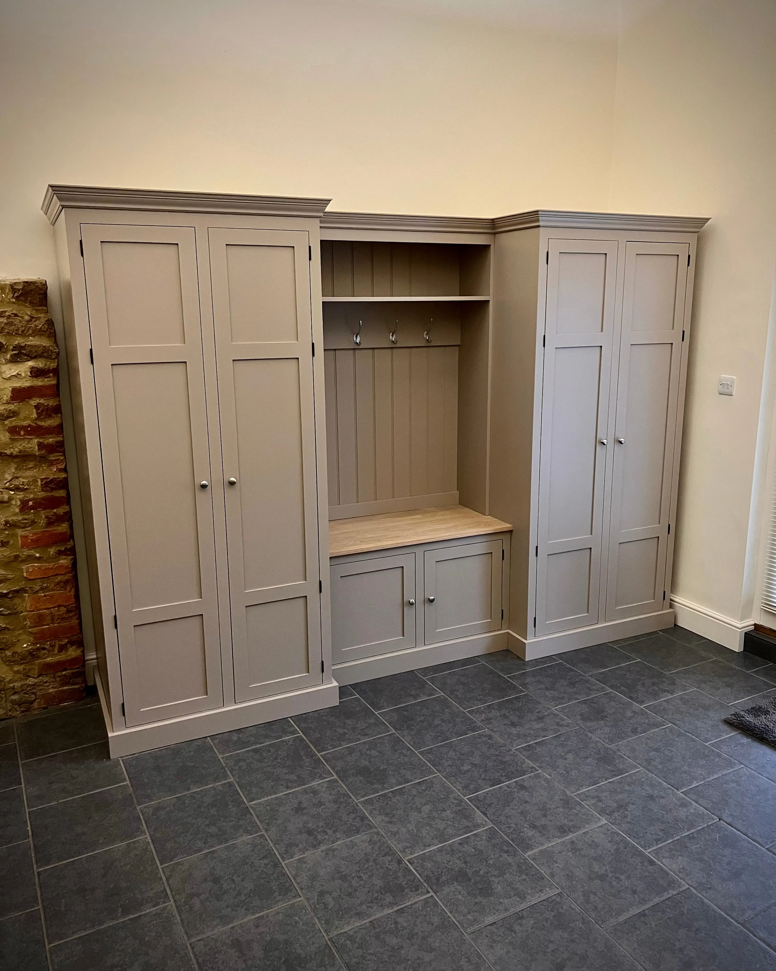 Cloakroom Storage Bench