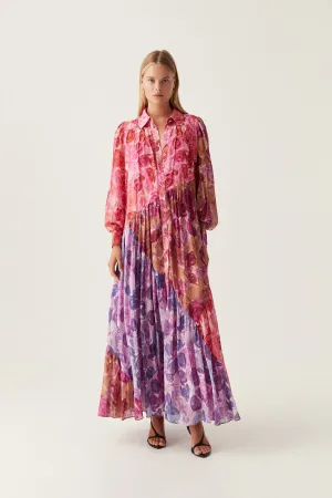 Collisions Smock Maxi Dress