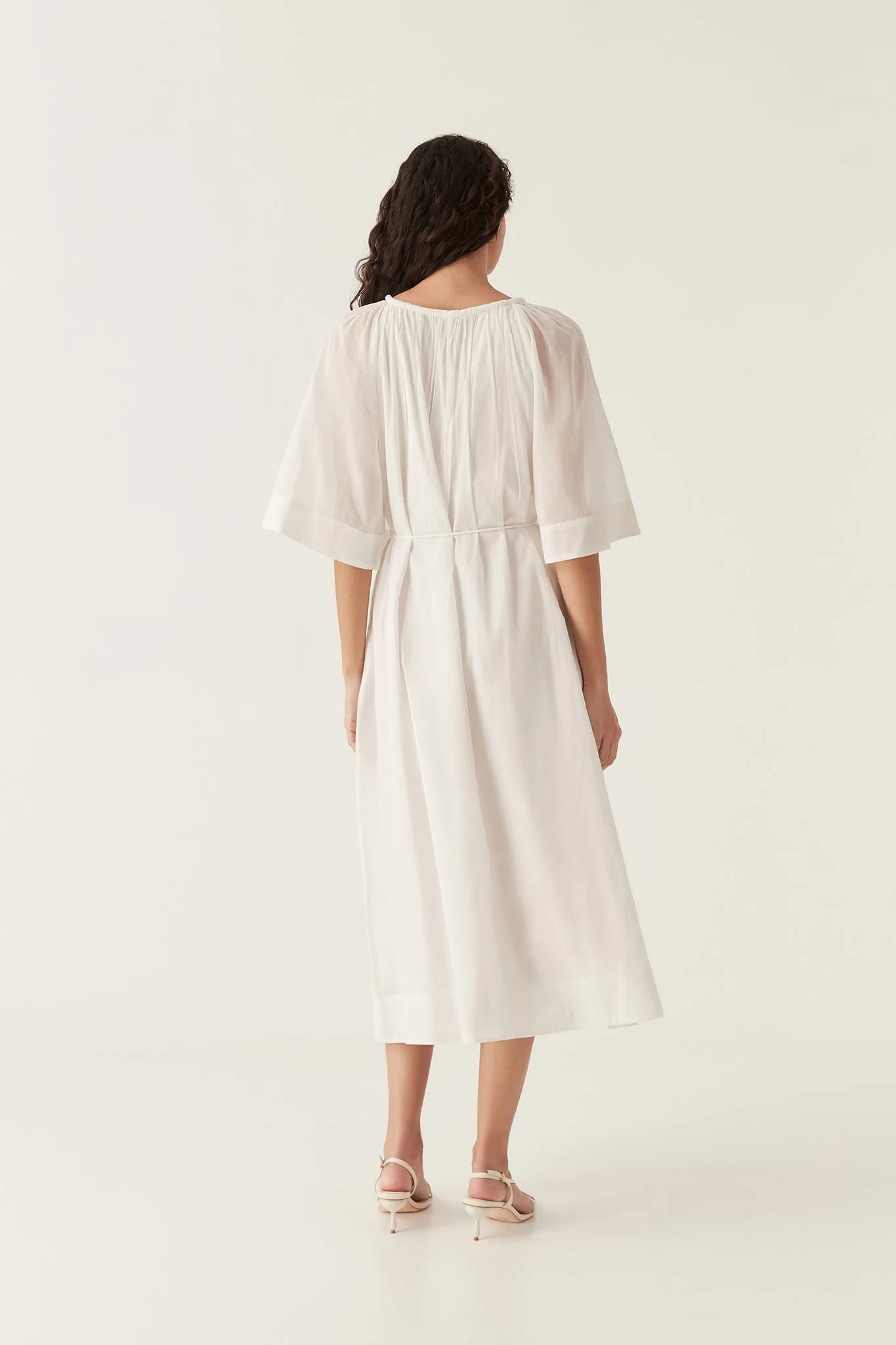 Damia Smock Midi Dress