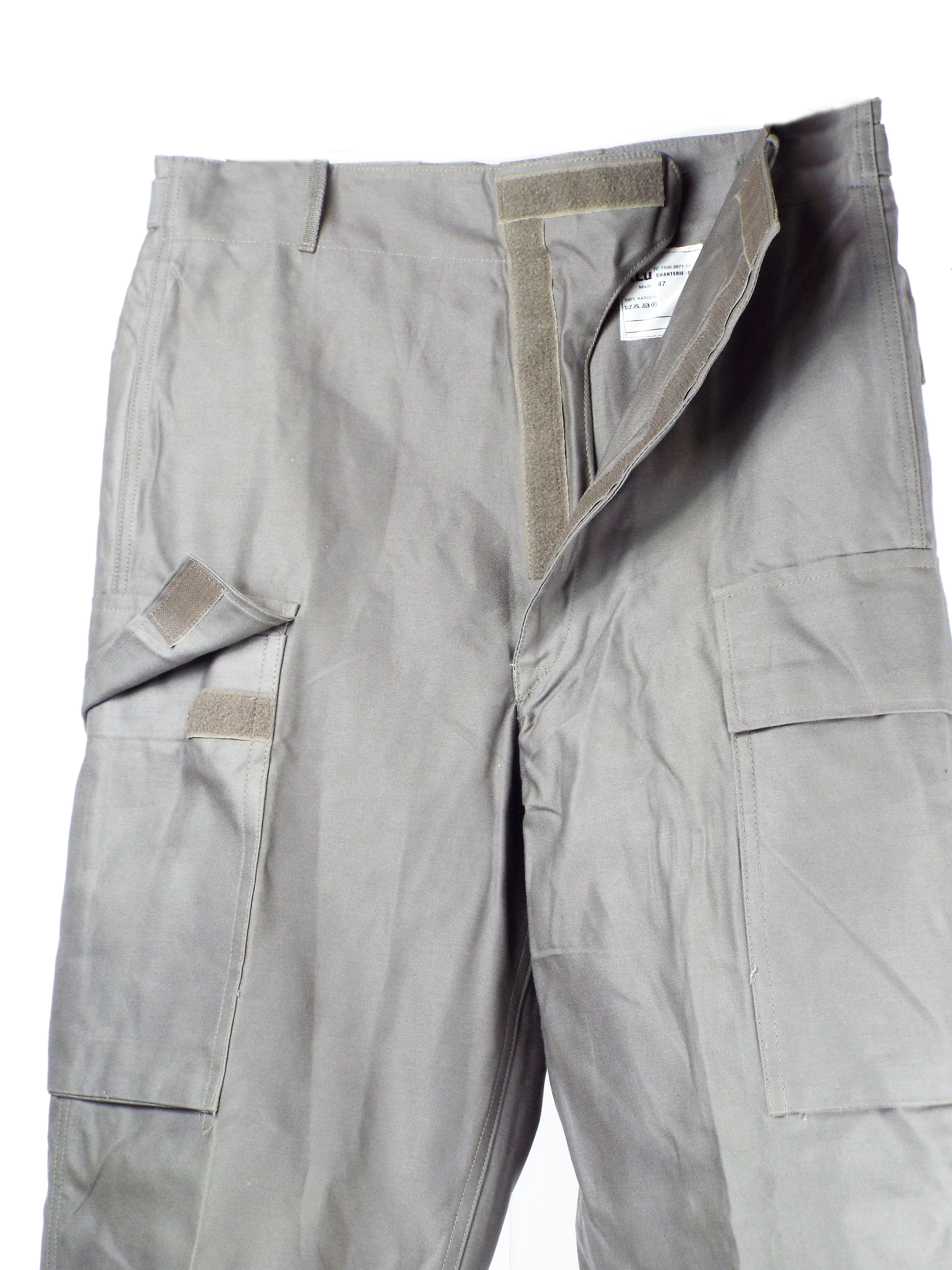 Dutch Air Force - Grey Heavyweight Over-Trousers - Elasticated ankles - Grade 1