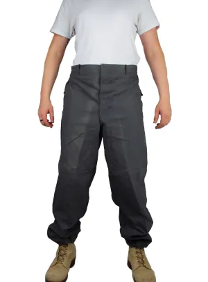 Dutch Air Force - Grey Heavyweight Over-Trousers - Elasticated ankles - Grade 1