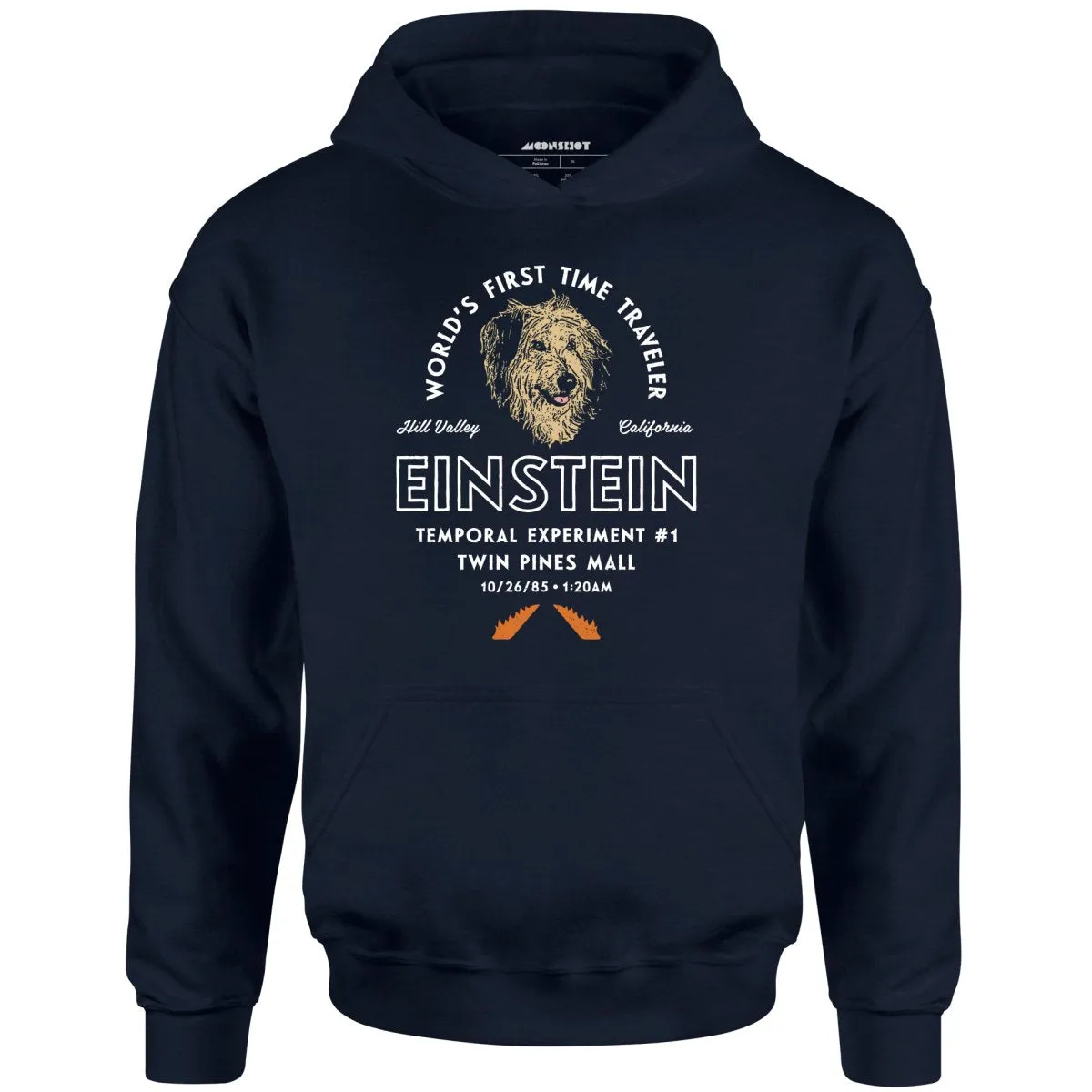 Einstein World's First Time Traveler - Unisex Hoodie