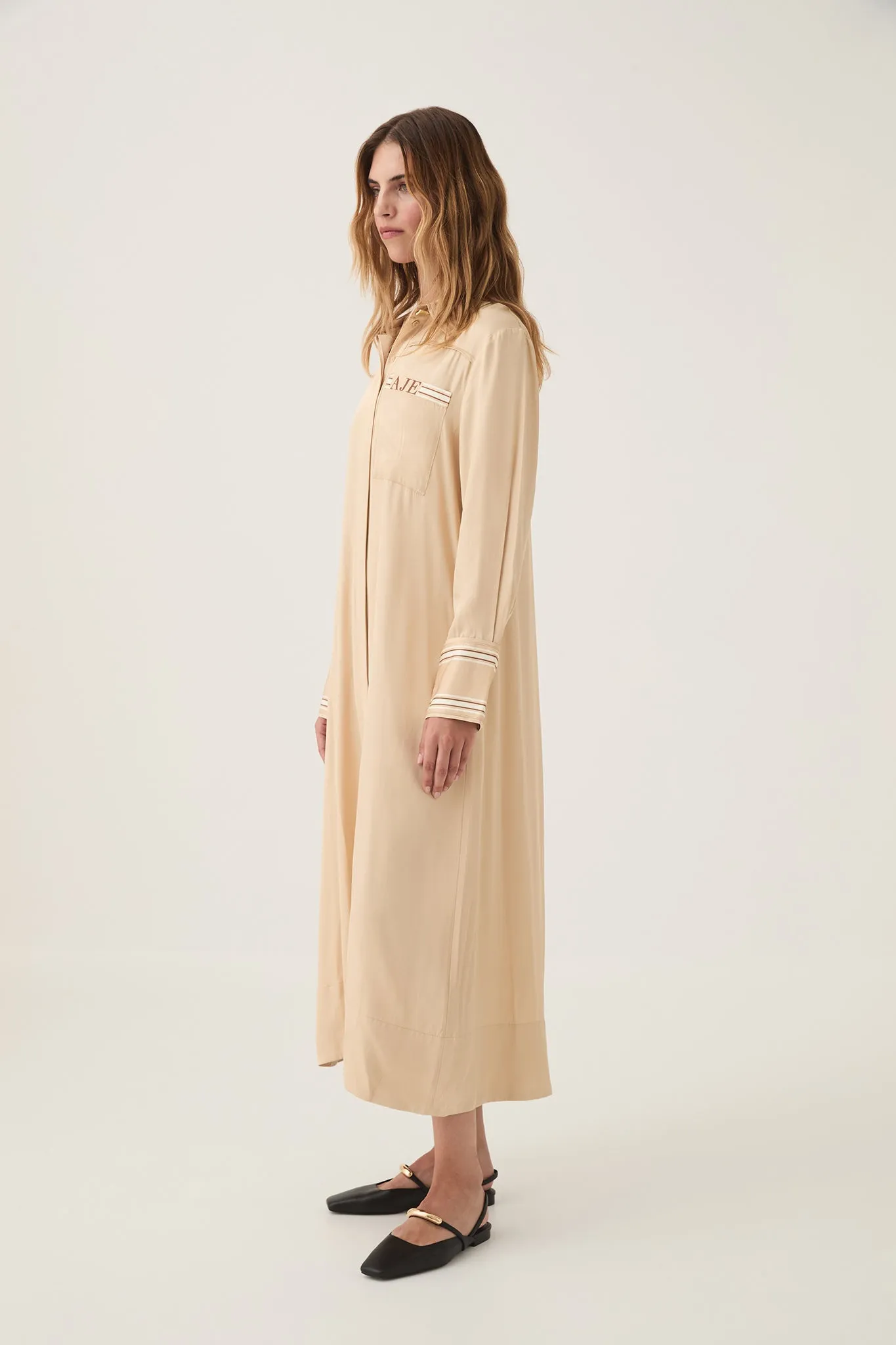 Enfilade Logo Midi Dress