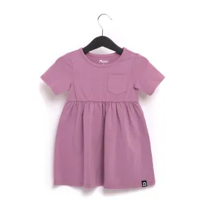 Essentials Short Sleeve Dress - 'Lavender'