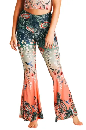 Feeling Ferntastic Printed Bell Bottoms