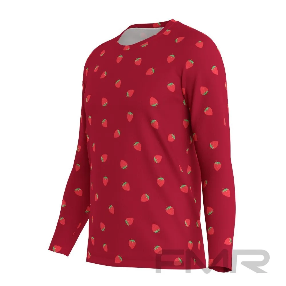 FMR Men's Strawberry Long Sleeve Running Shirt