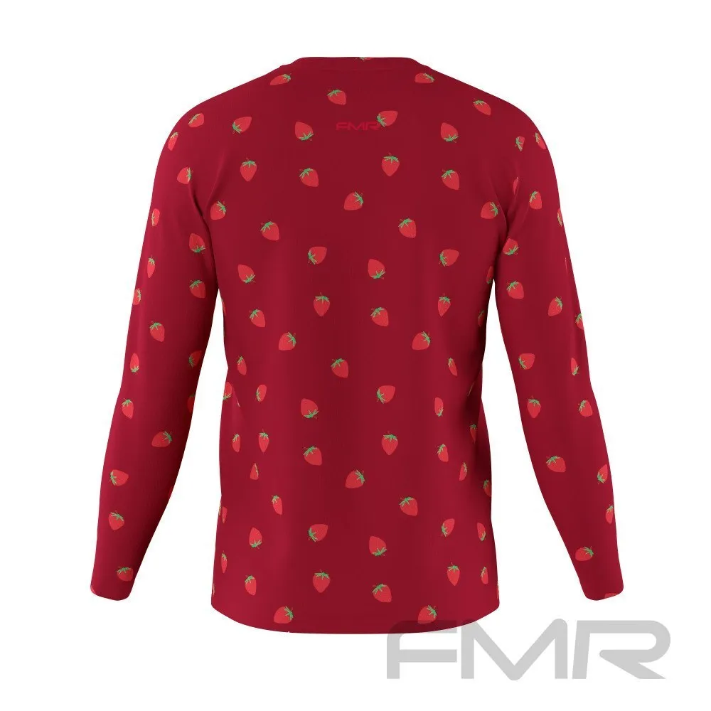 FMR Men's Strawberry Long Sleeve Running Shirt