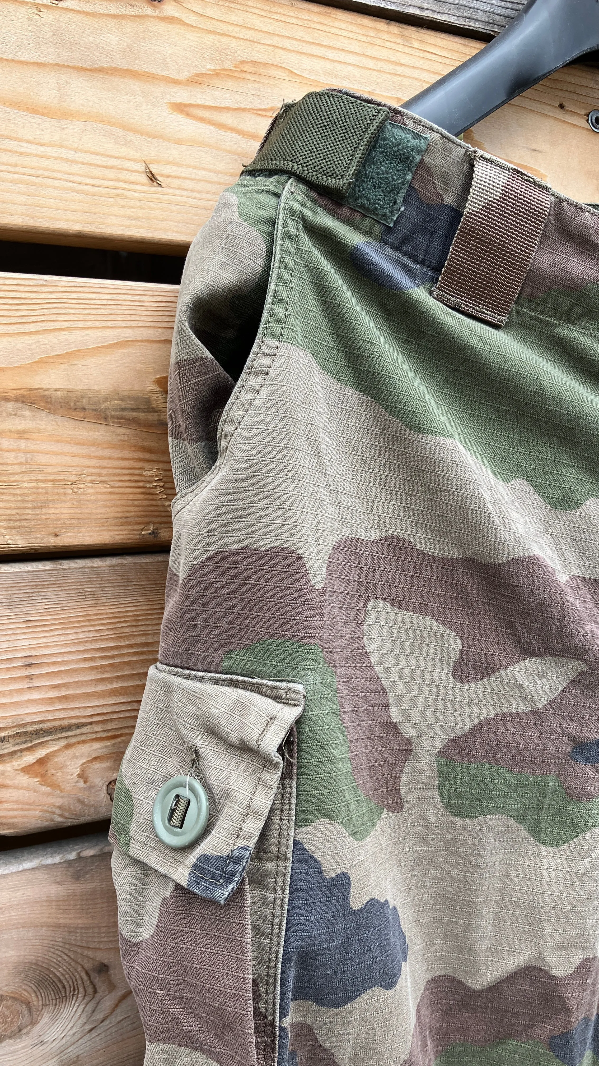 French Army CCE Camo Combat Trousers - Rip-Stop Poly/Cotton - Grade 1