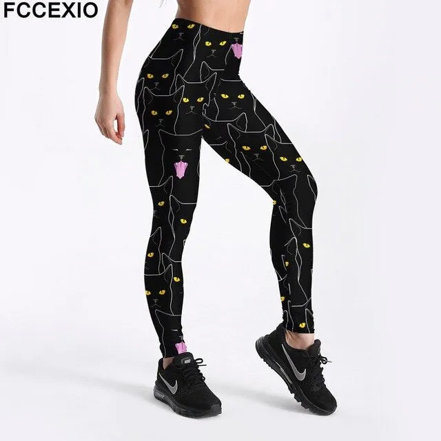 Funny Comic Cartoon Leggings