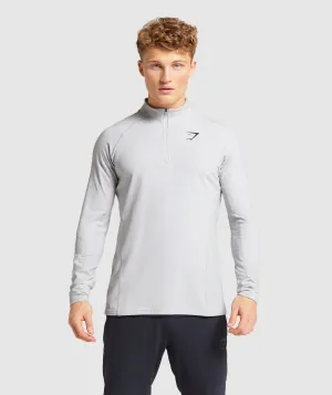 Gymshark Training 1/4 Zip Pullover - Grey