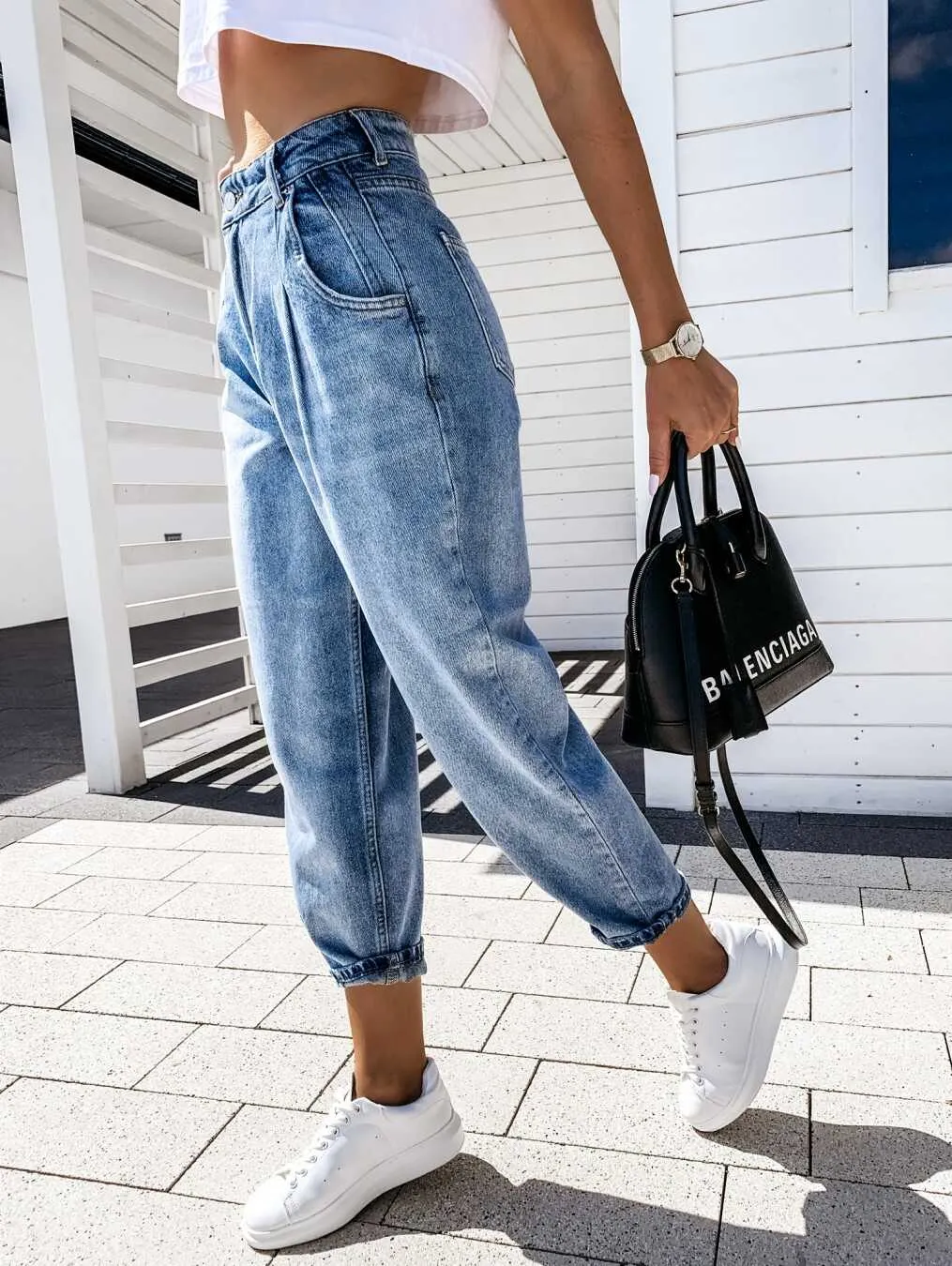 High Wide Classic Jeans