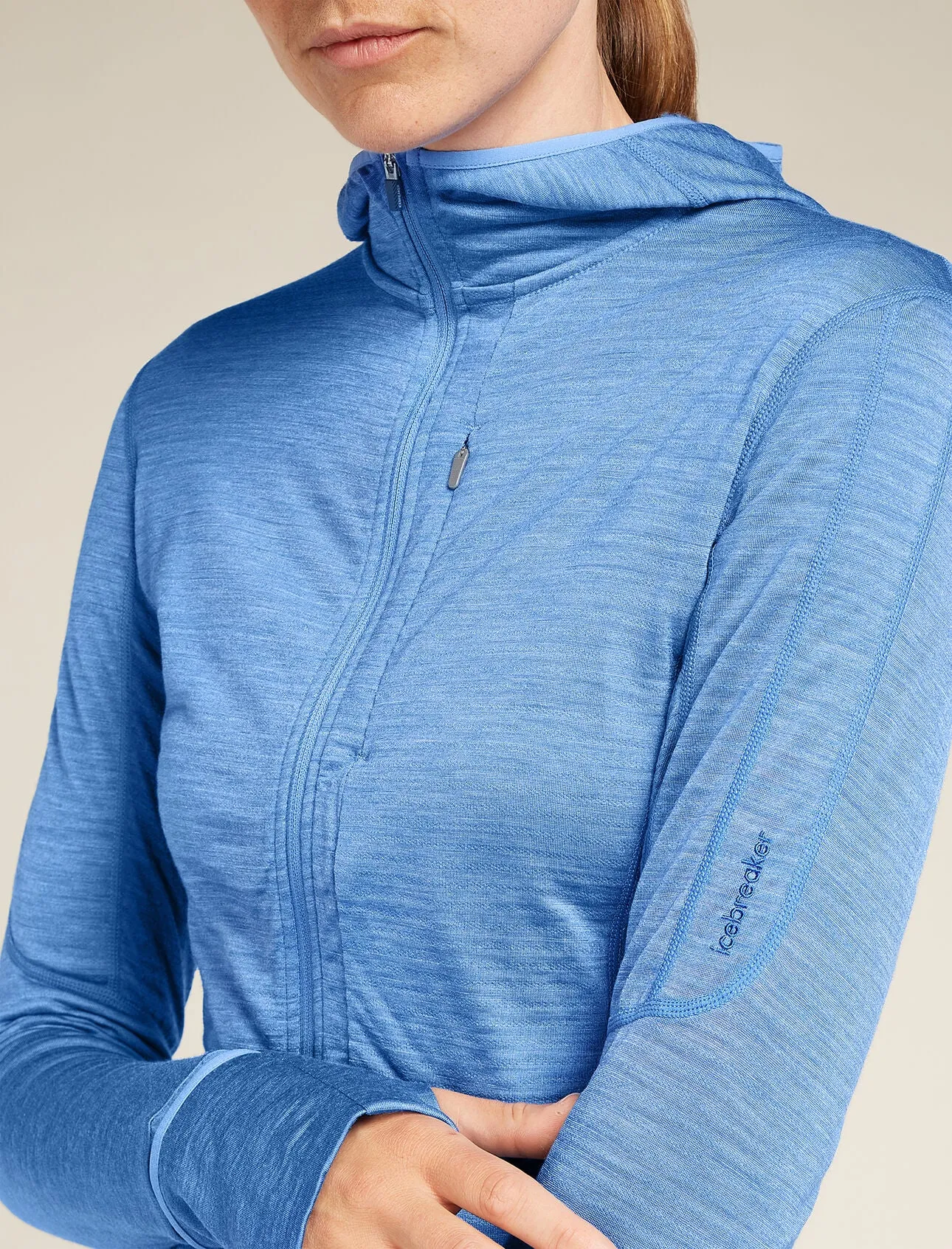 Icebreaker Merino Blend 200 Realfleece Descender LS Zip Hoodie (Women's)