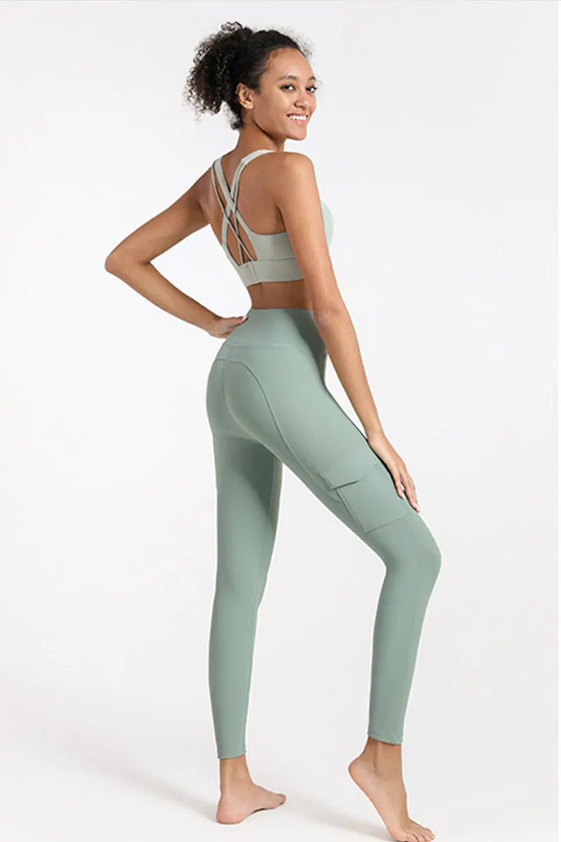 Jaga Ball Side-Pocket Leggings