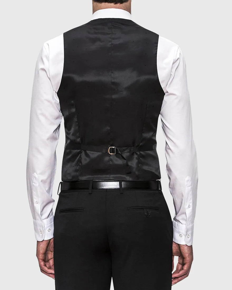 JOE BLACK FJV032-J BLACK MAIL VEST