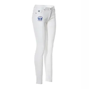 Ladies Classic White Jeans