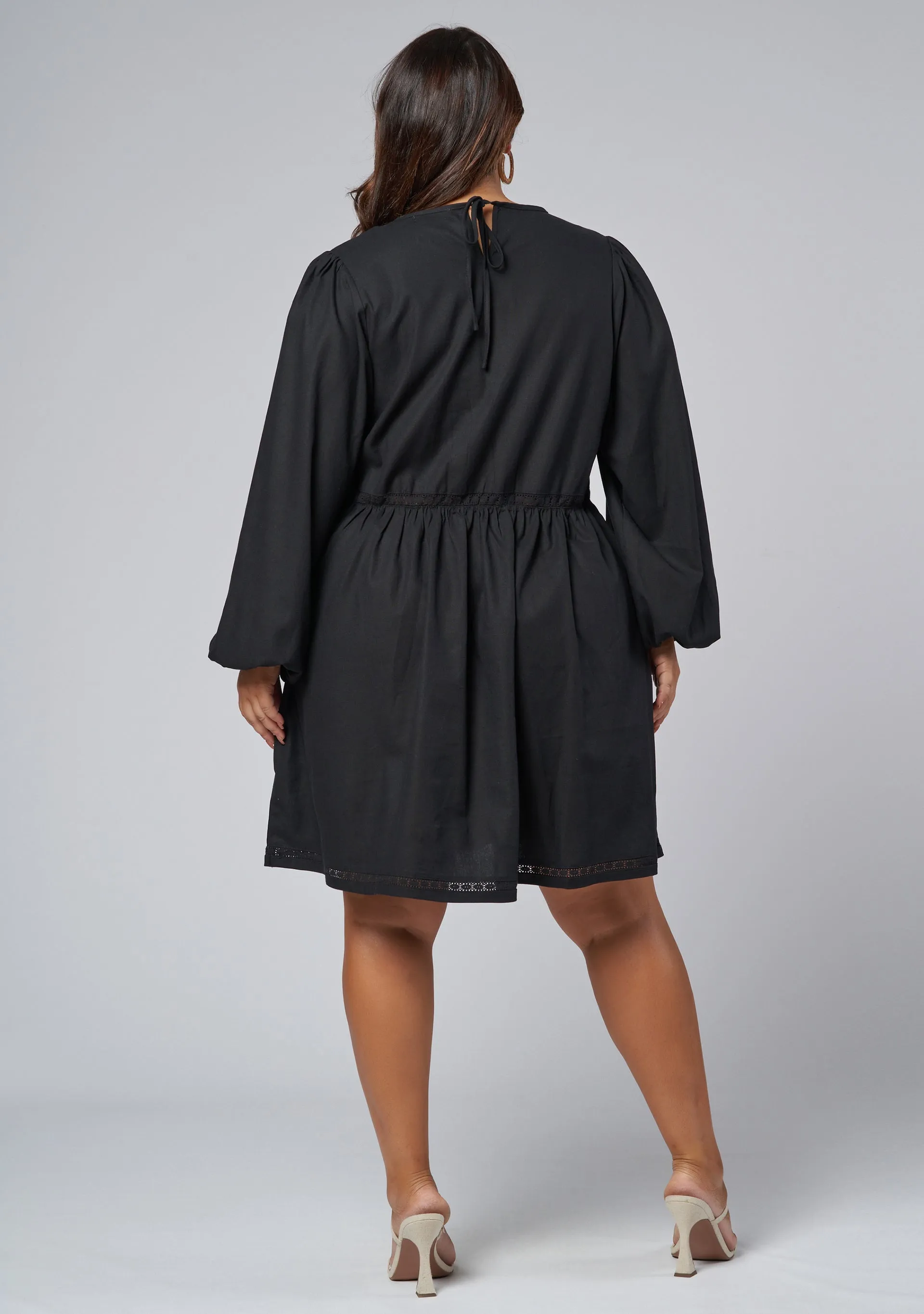 Lia Linen Mini Dress