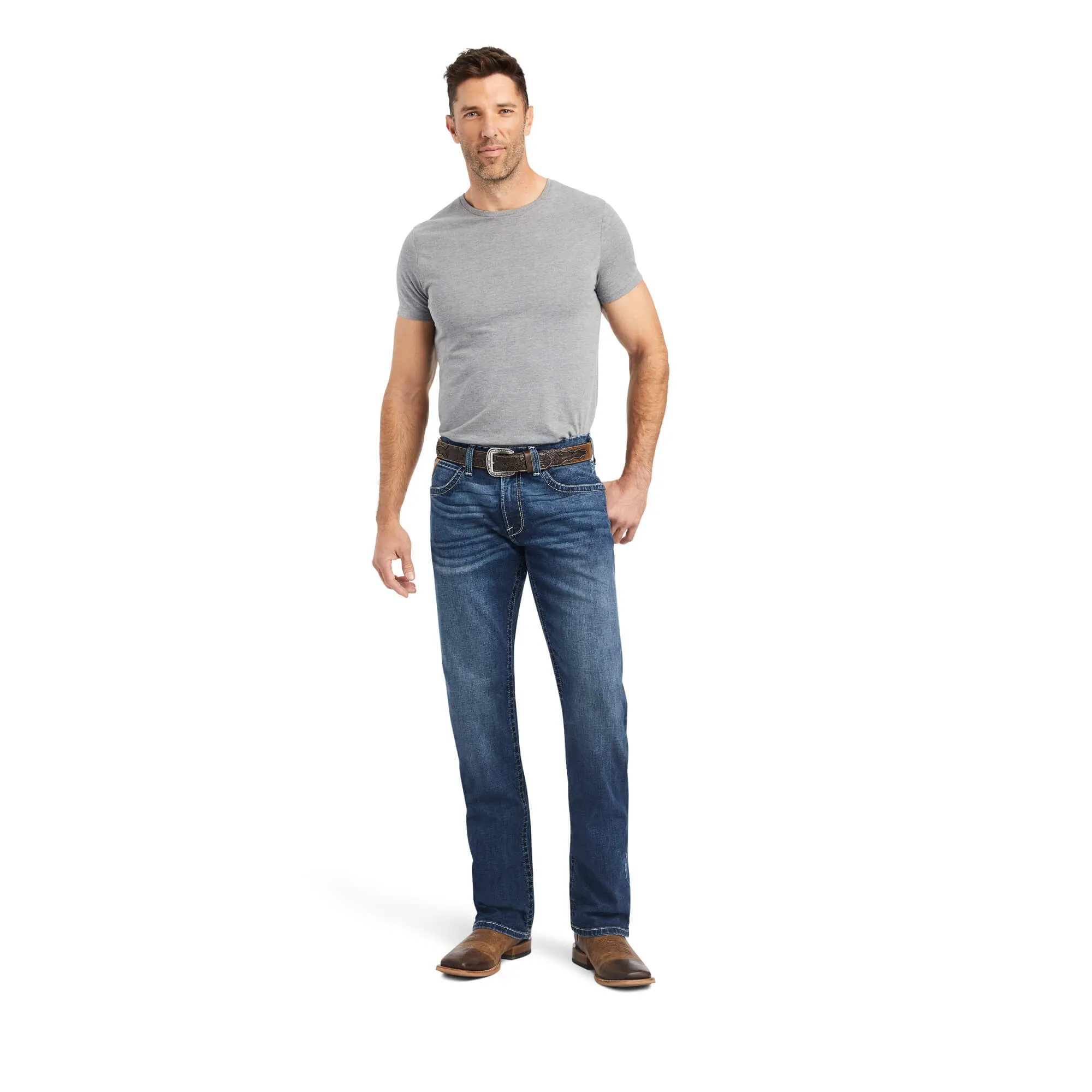 Men's Ariat 10042210 M4 Relaxed Hugo Boot Cut Jean