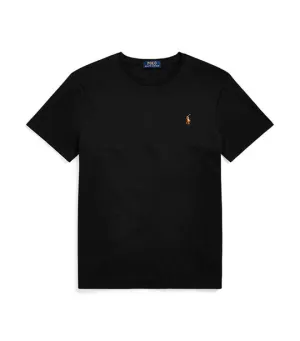 Men's Custom Slim Fit Soft Cotton T-Shirt Black