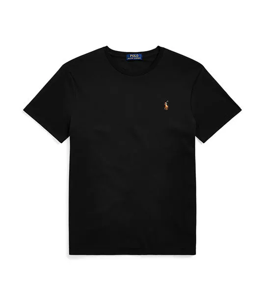 Men's Custom Slim Fit Soft Cotton T-Shirt Black