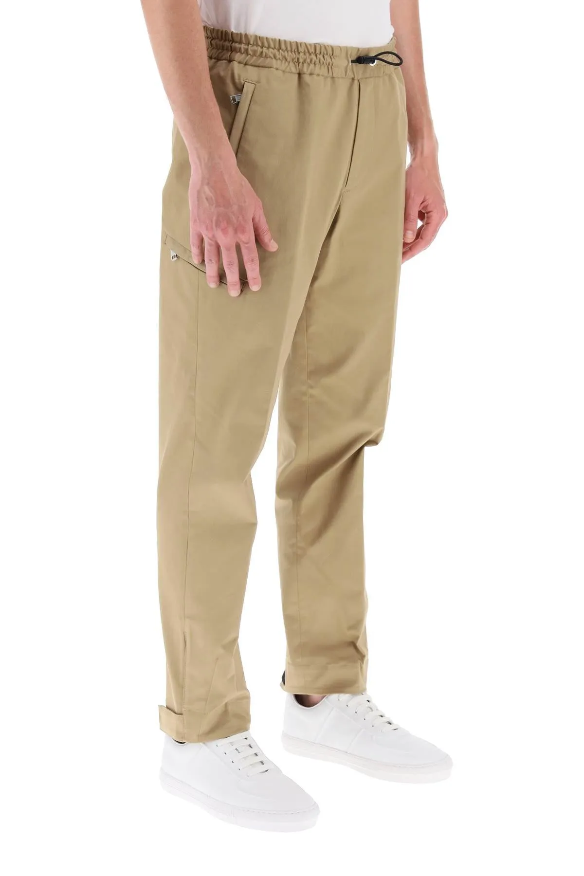 Moncler basic stretch gabardine pants