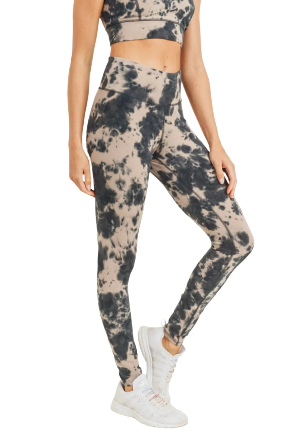 Mono B Tie Dye High Waist Legging  APH2789