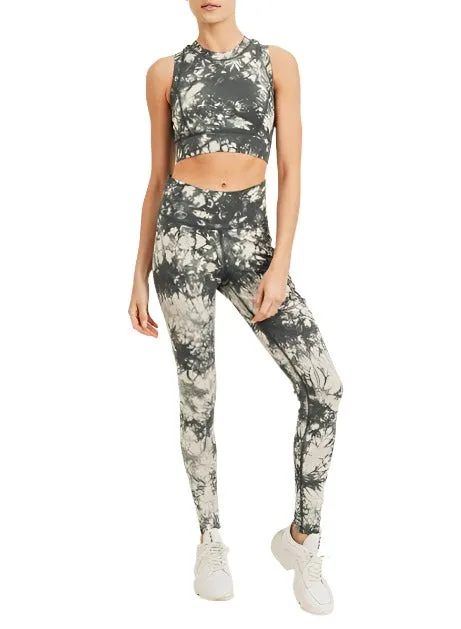 Mono B Tie Dye High Waist Legging  APH2789