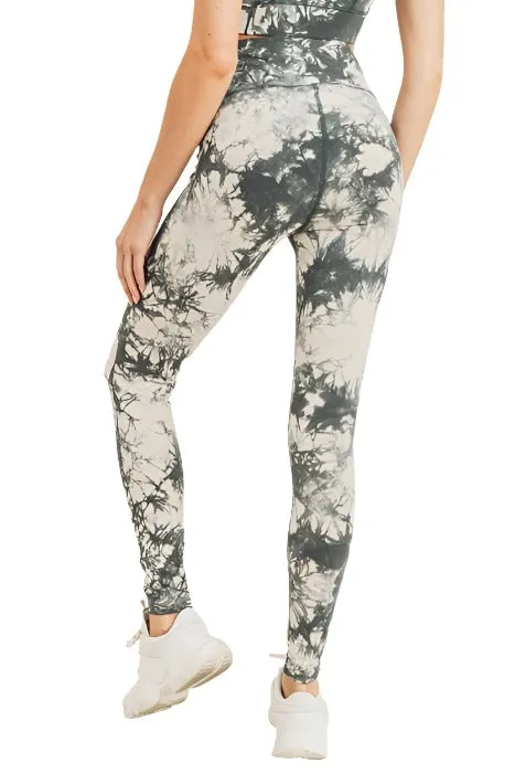 Mono B Tie Dye High Waist Legging  APH2789