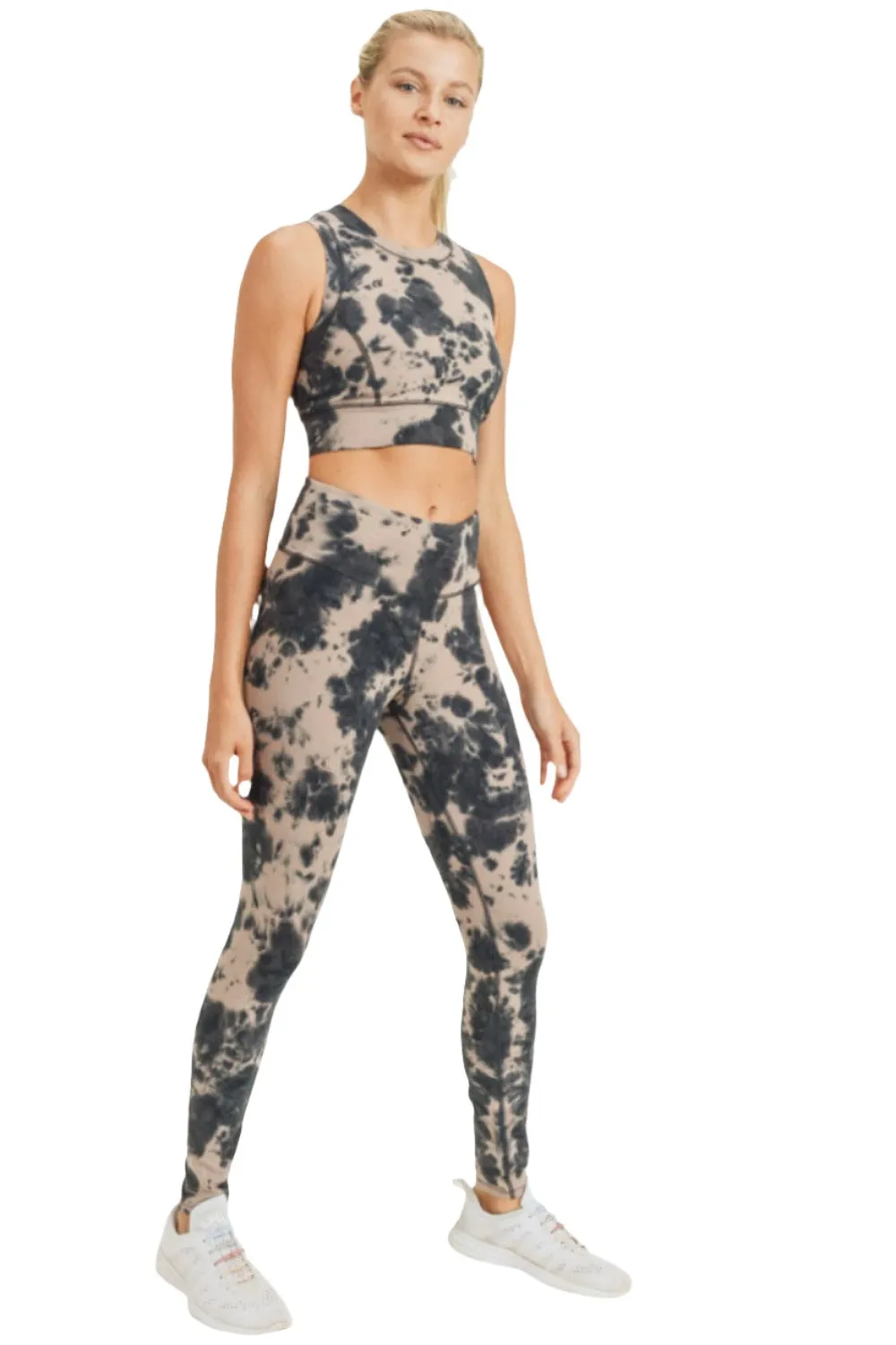 Mono B Tie Dye High Waist Legging  APH2789