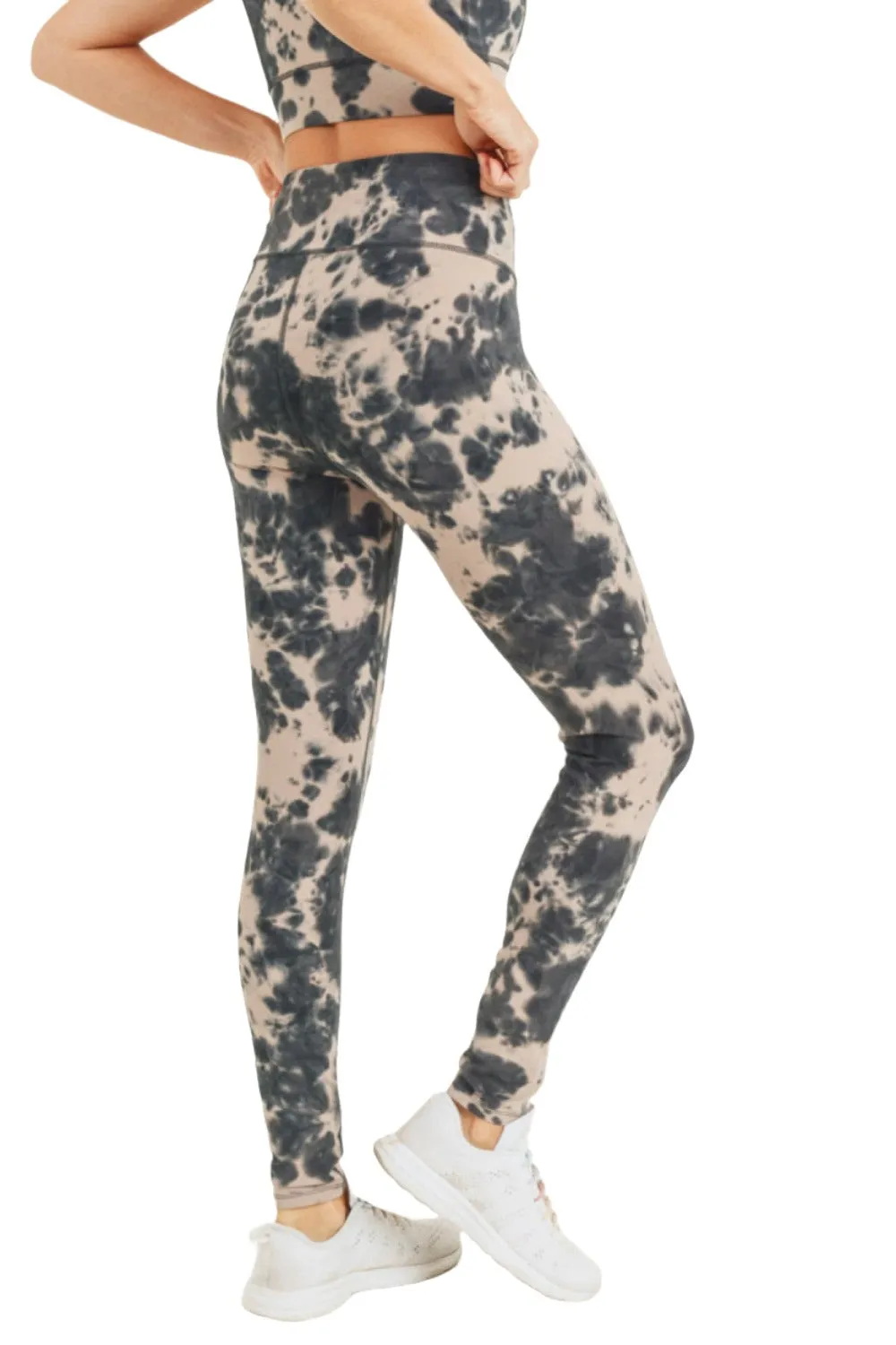 Mono B Tie Dye High Waist Legging  APH2789