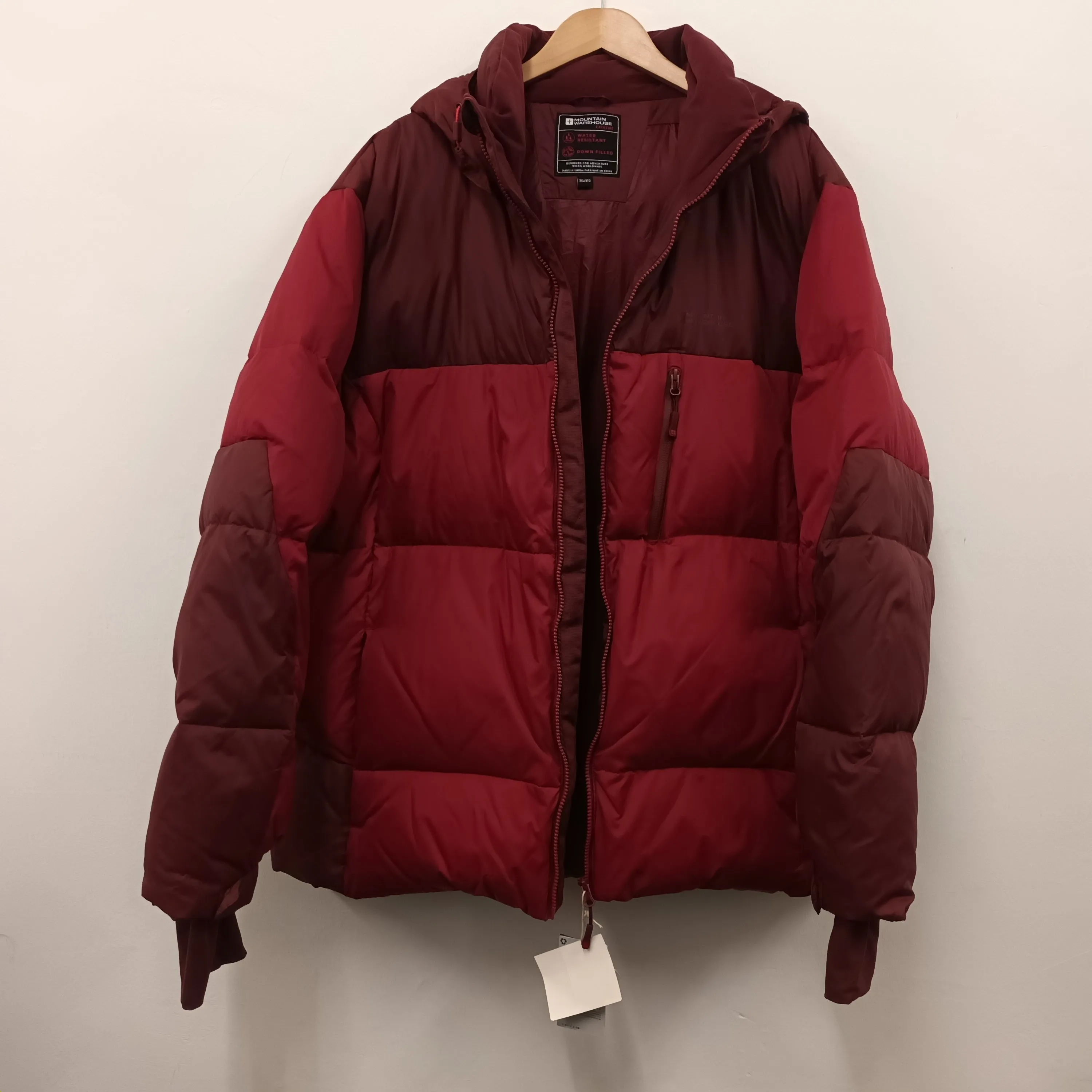 Mountain Warehouse 3XL Red Extreme 700 Polar Expedition Down Coat