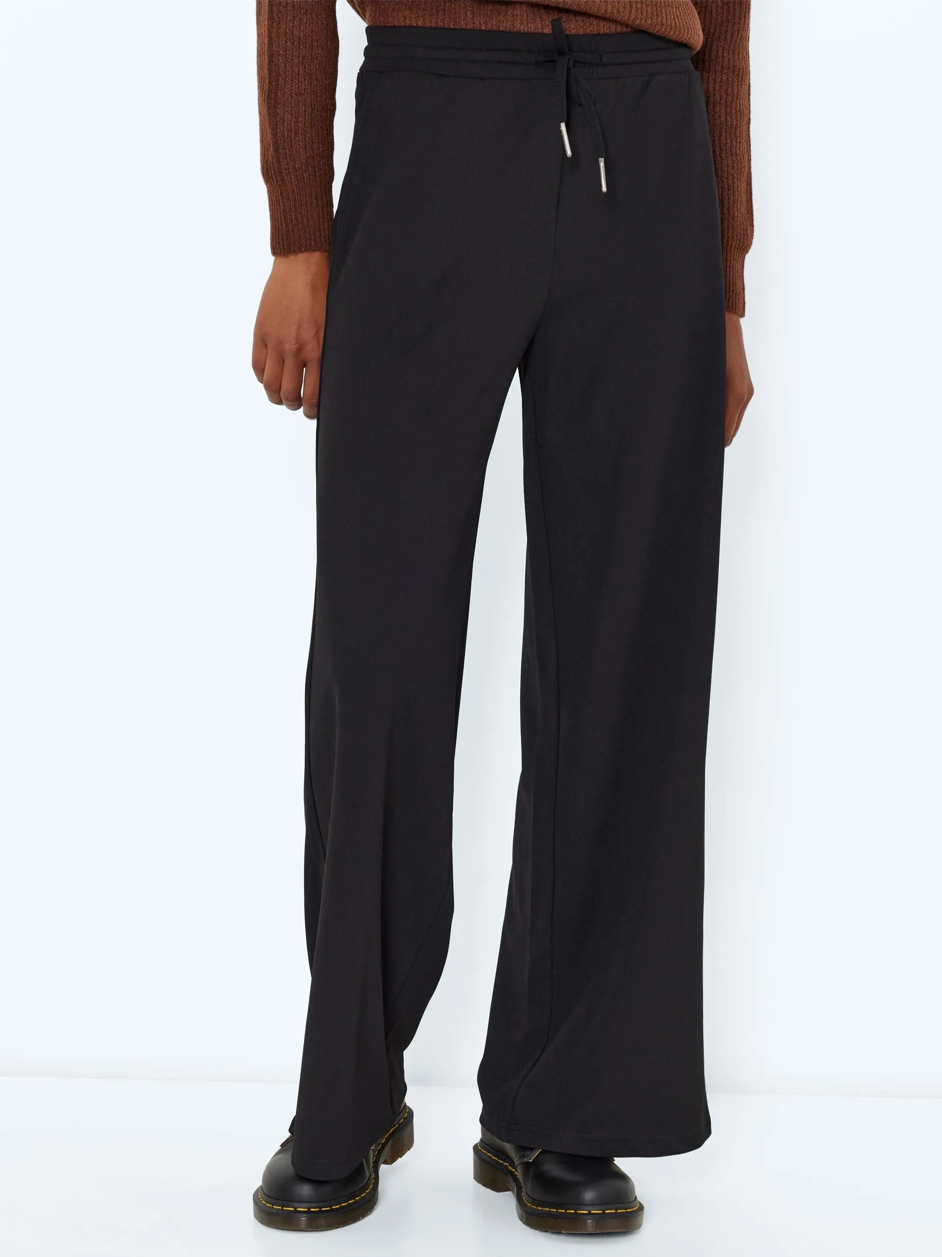 Noisy May - Black Wide Leg Trousers