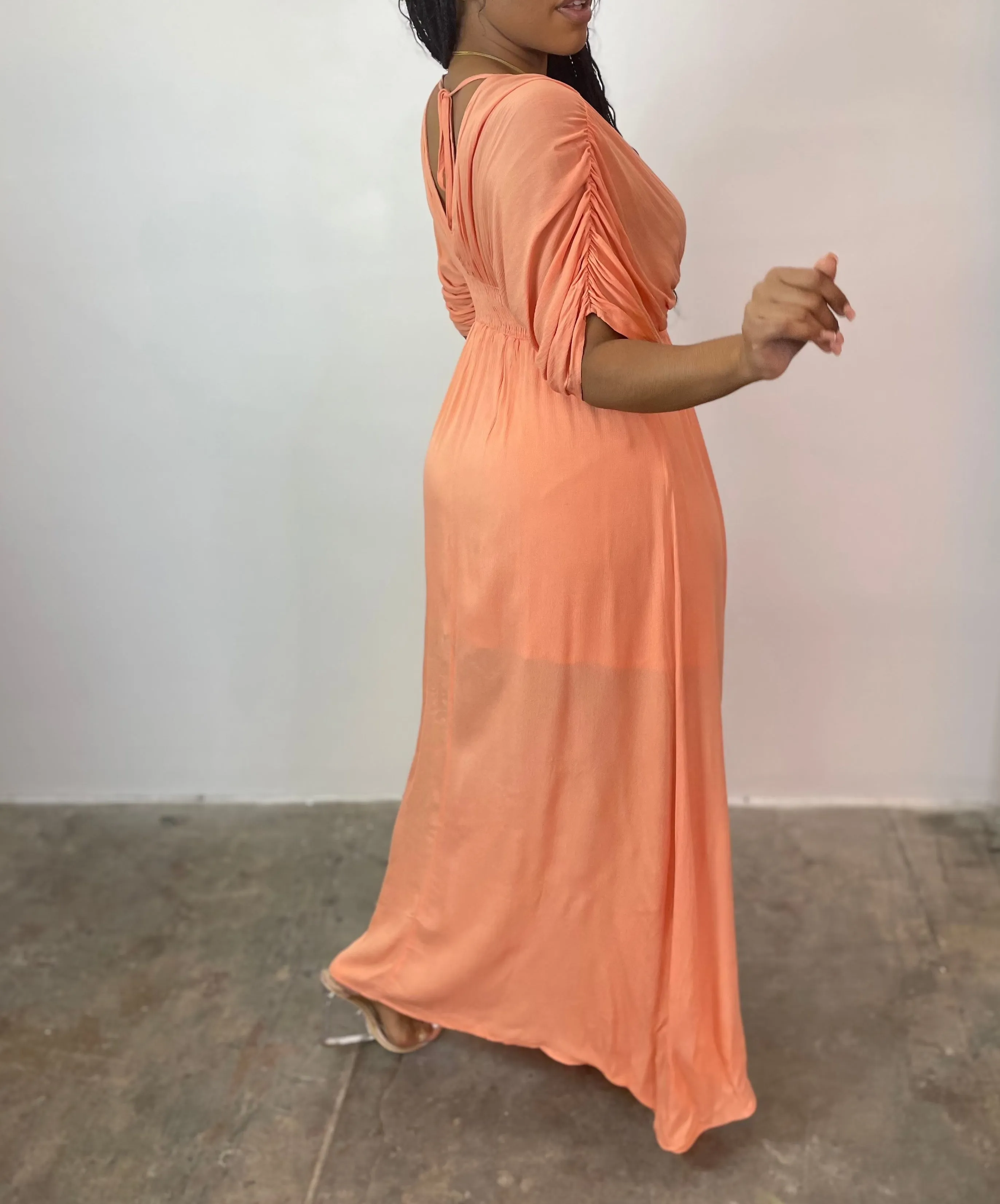 Peachy Maxi Dress