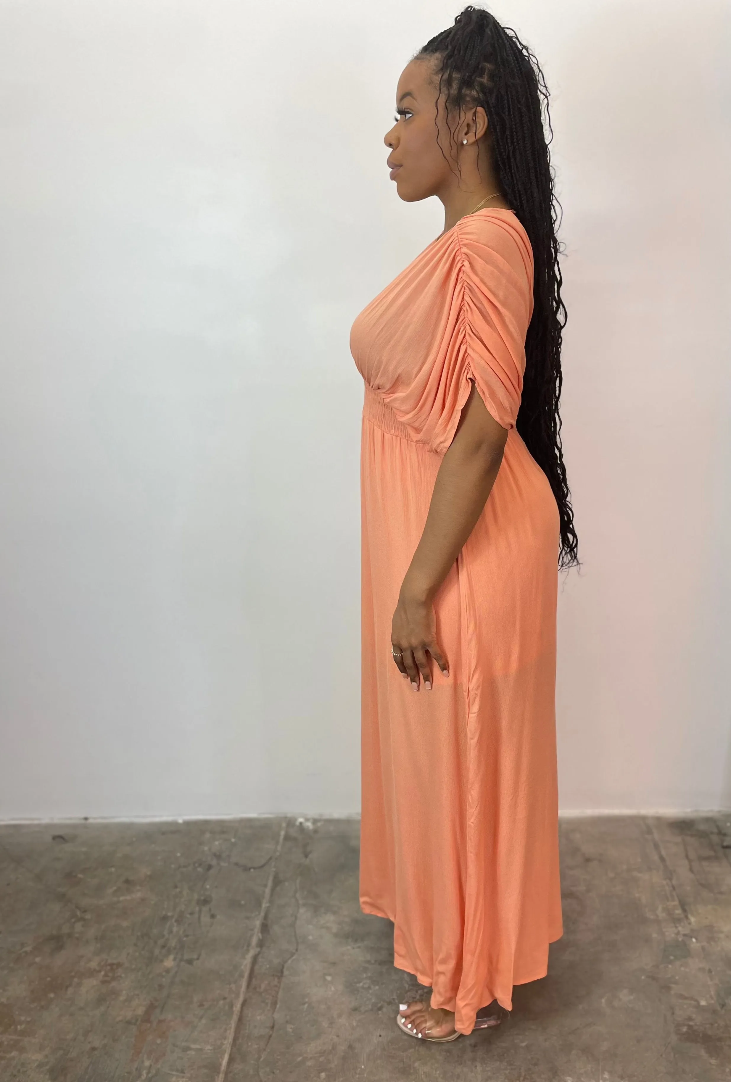 Peachy Maxi Dress