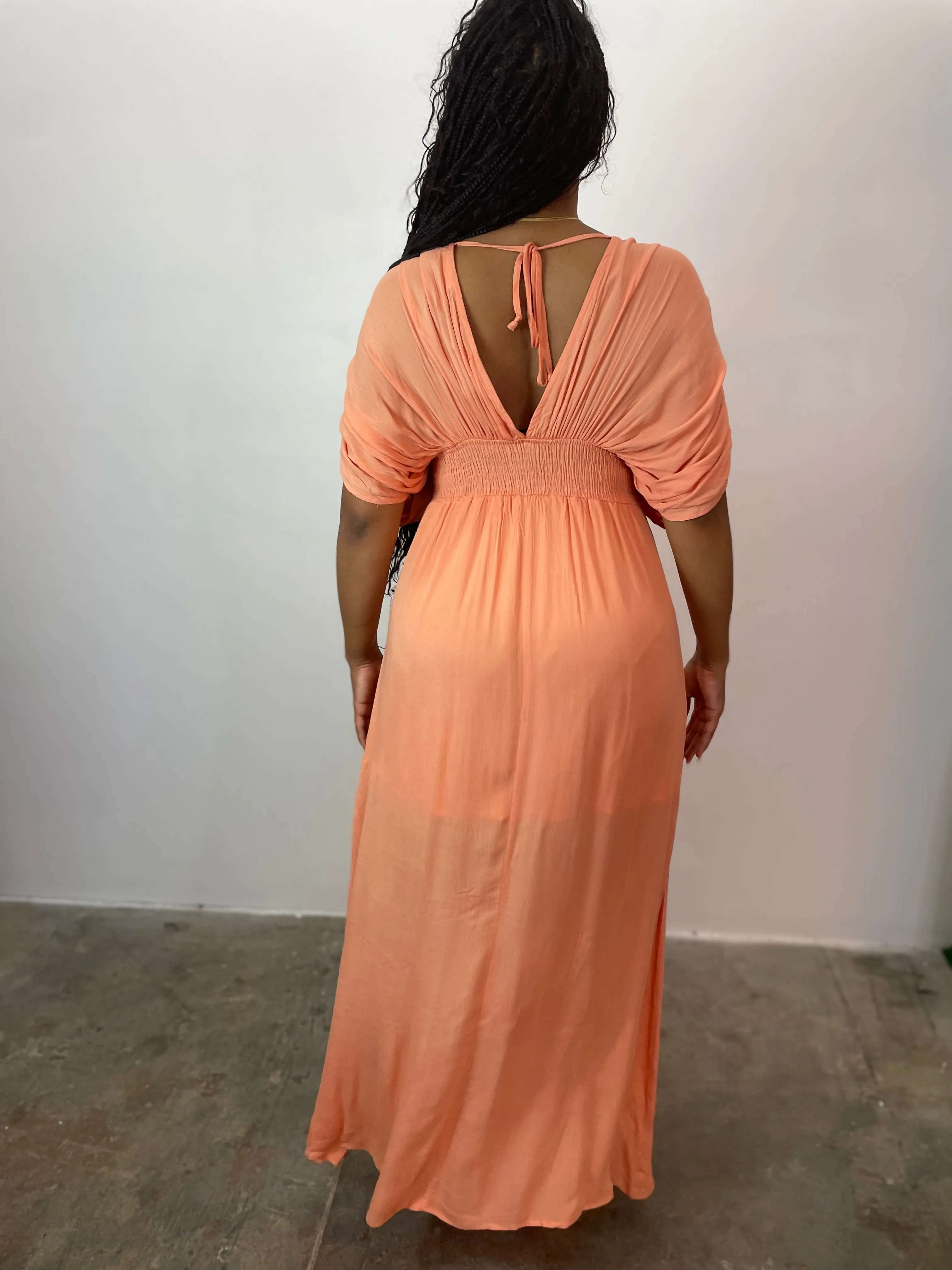 Peachy Maxi Dress