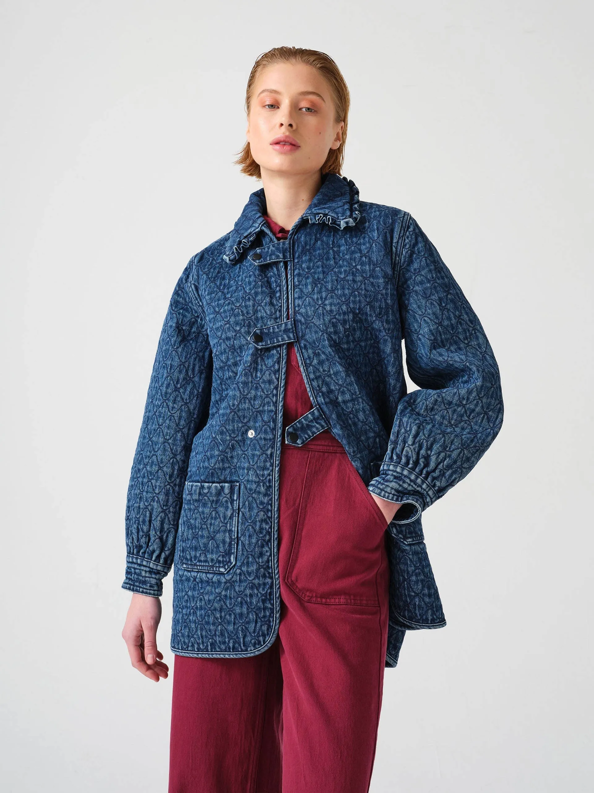 Pippa chore jacket in idaho vintage