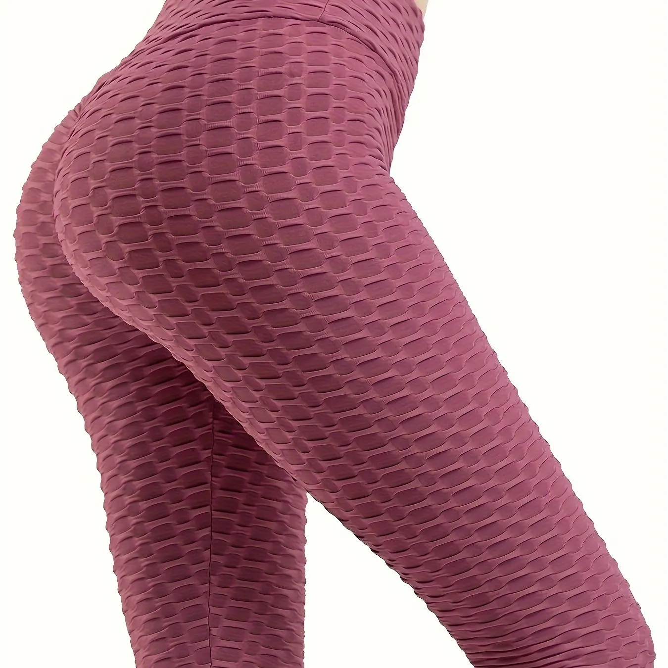 Premium Honeycomb Yoga Fitness Leggings – Shaping & Lifting for Ultimate Performance"