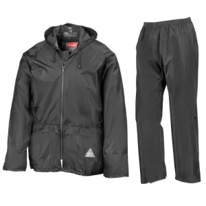 Result Mens Heavyweight Waterproof Rain Suit (Jacket & Trouser Suit)