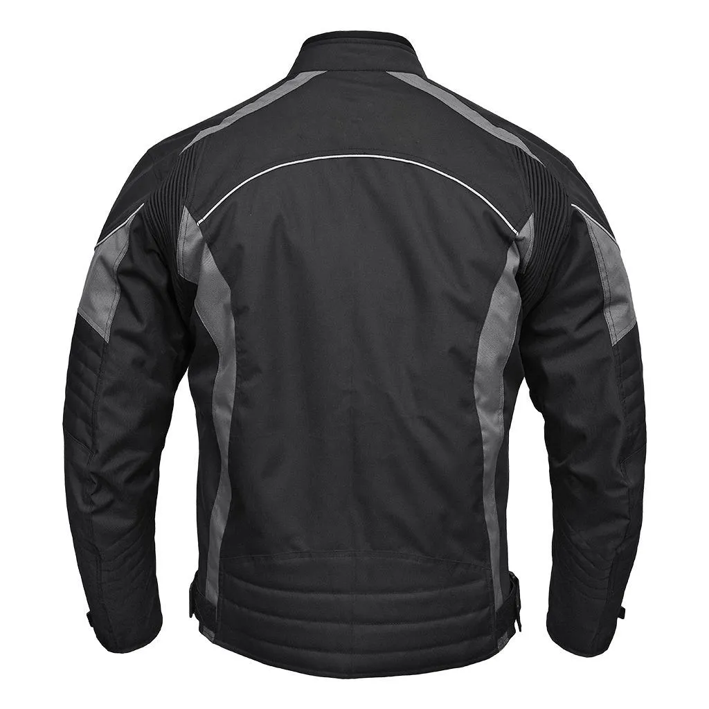 RIDERACT® Men Motorbike Jacket Textile Wander Origin