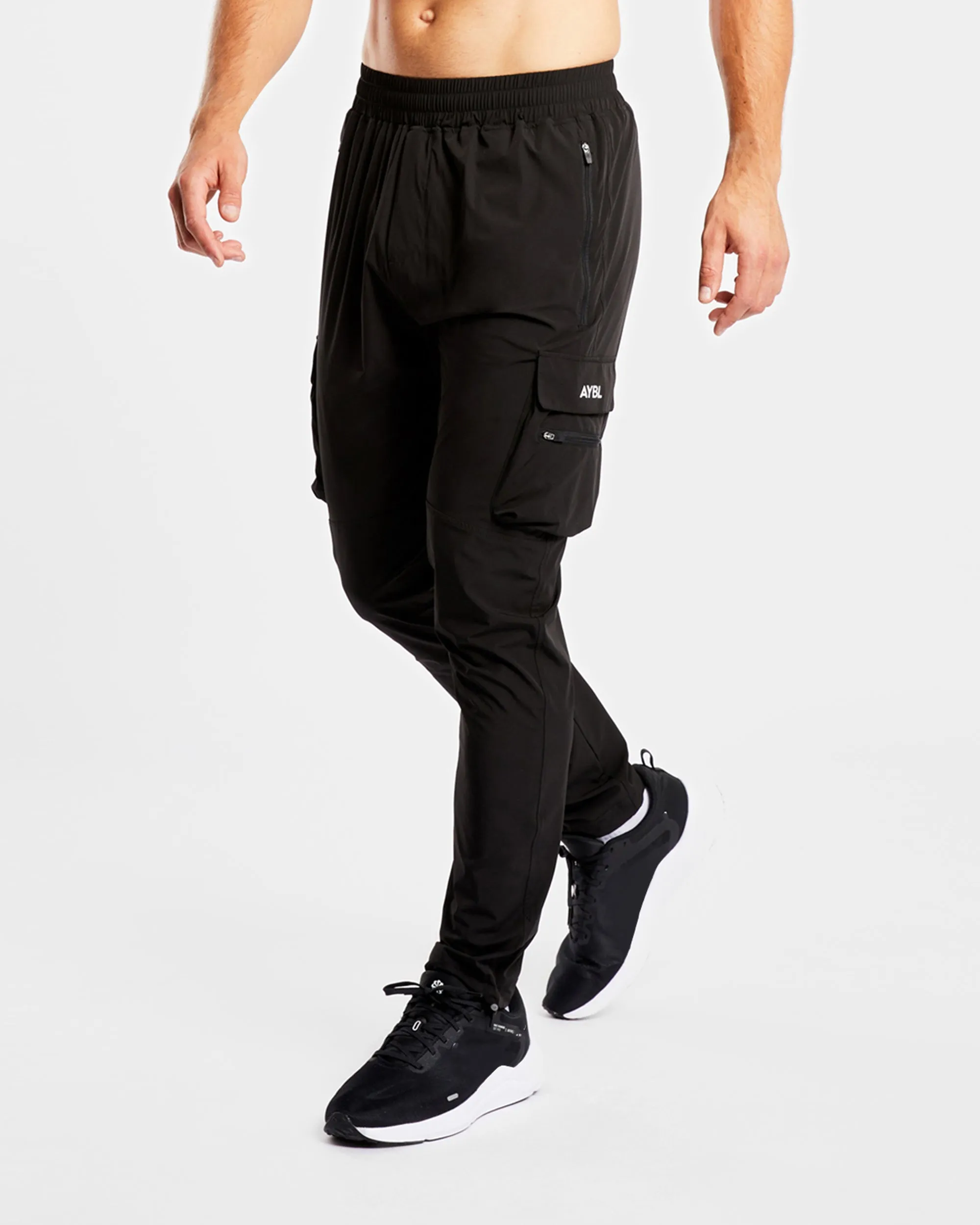 Sport Cargo Trousers - Black