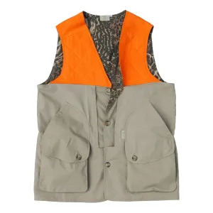 TAG Safari Khaki Blaze Clay Bird Shooting Safari Vest with Covered Pockets