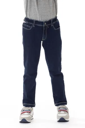 US POLO BOYS DENIM JEANS IN BLUE