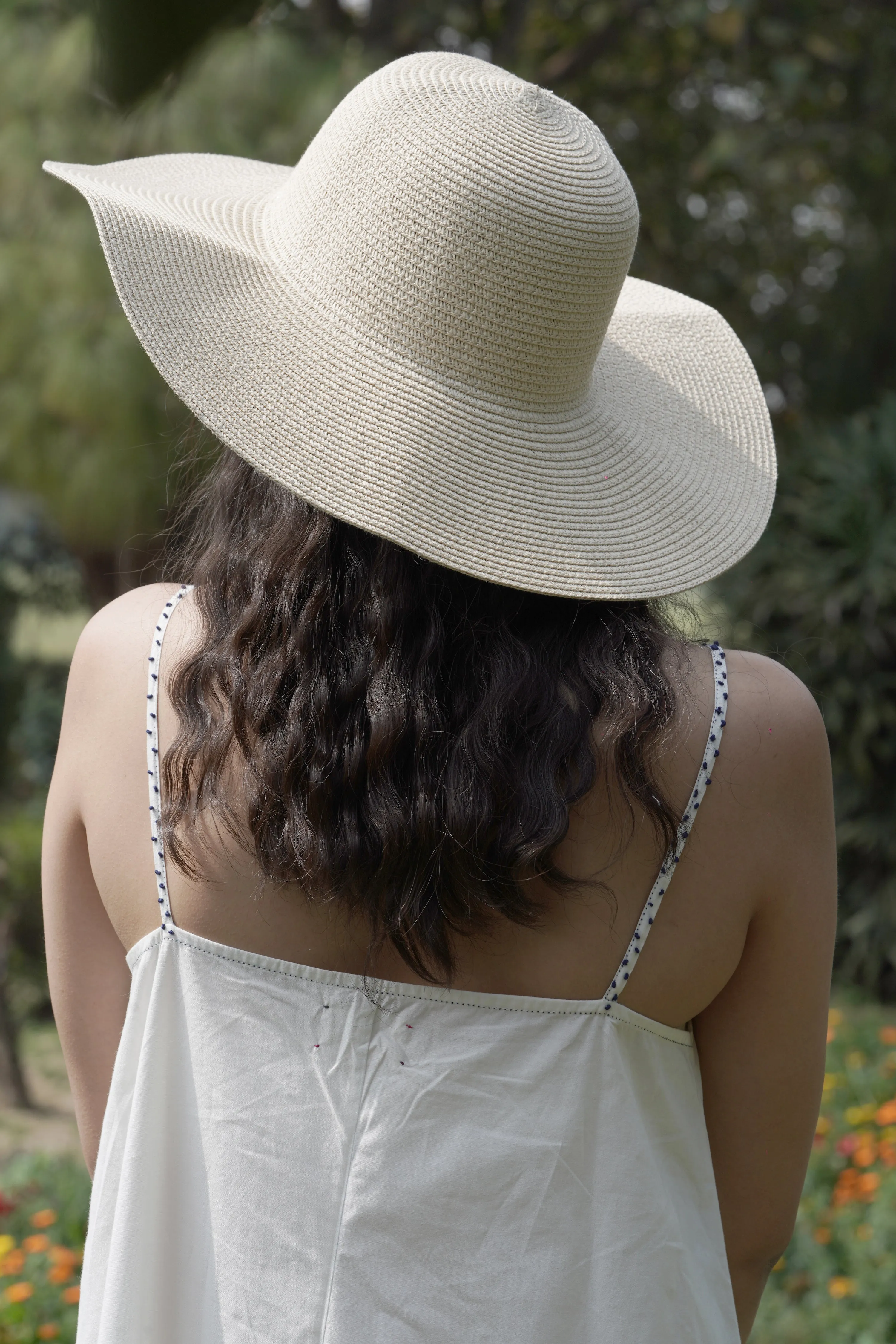 White Strap Maxi Dress