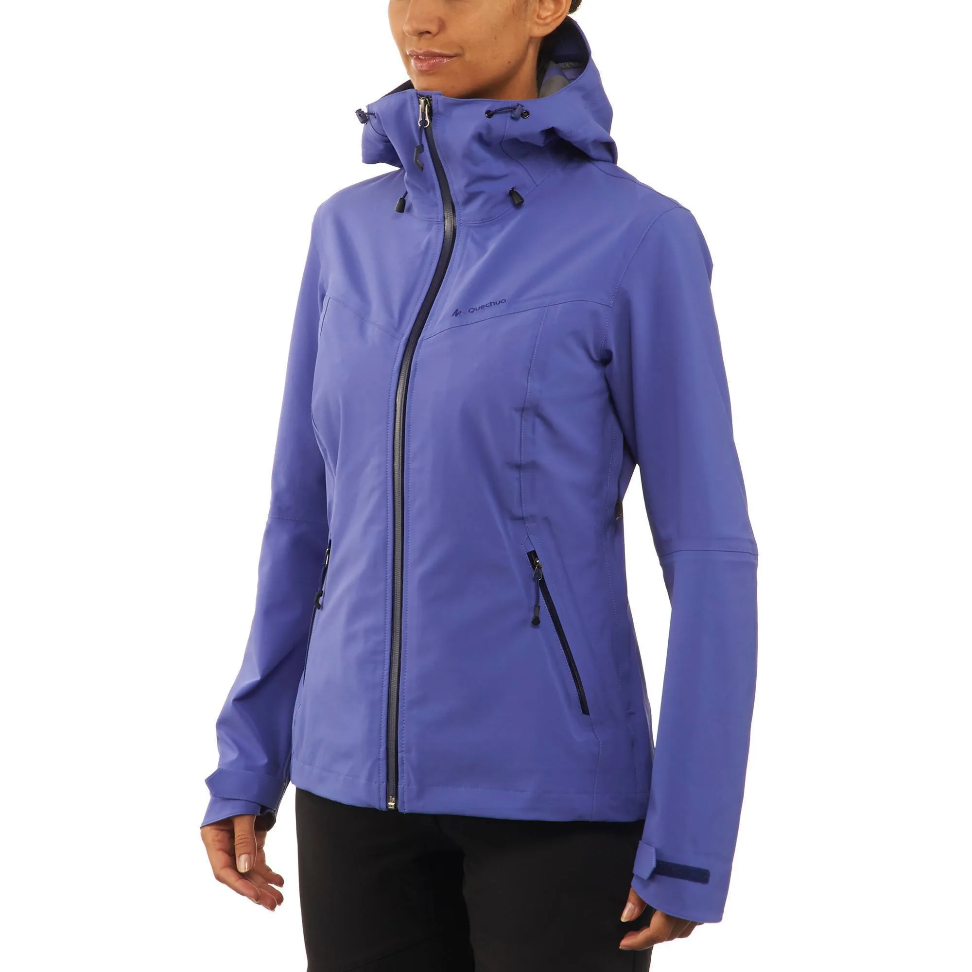 Women's Hiking Waterproof Rain Jacket Forclaz 400