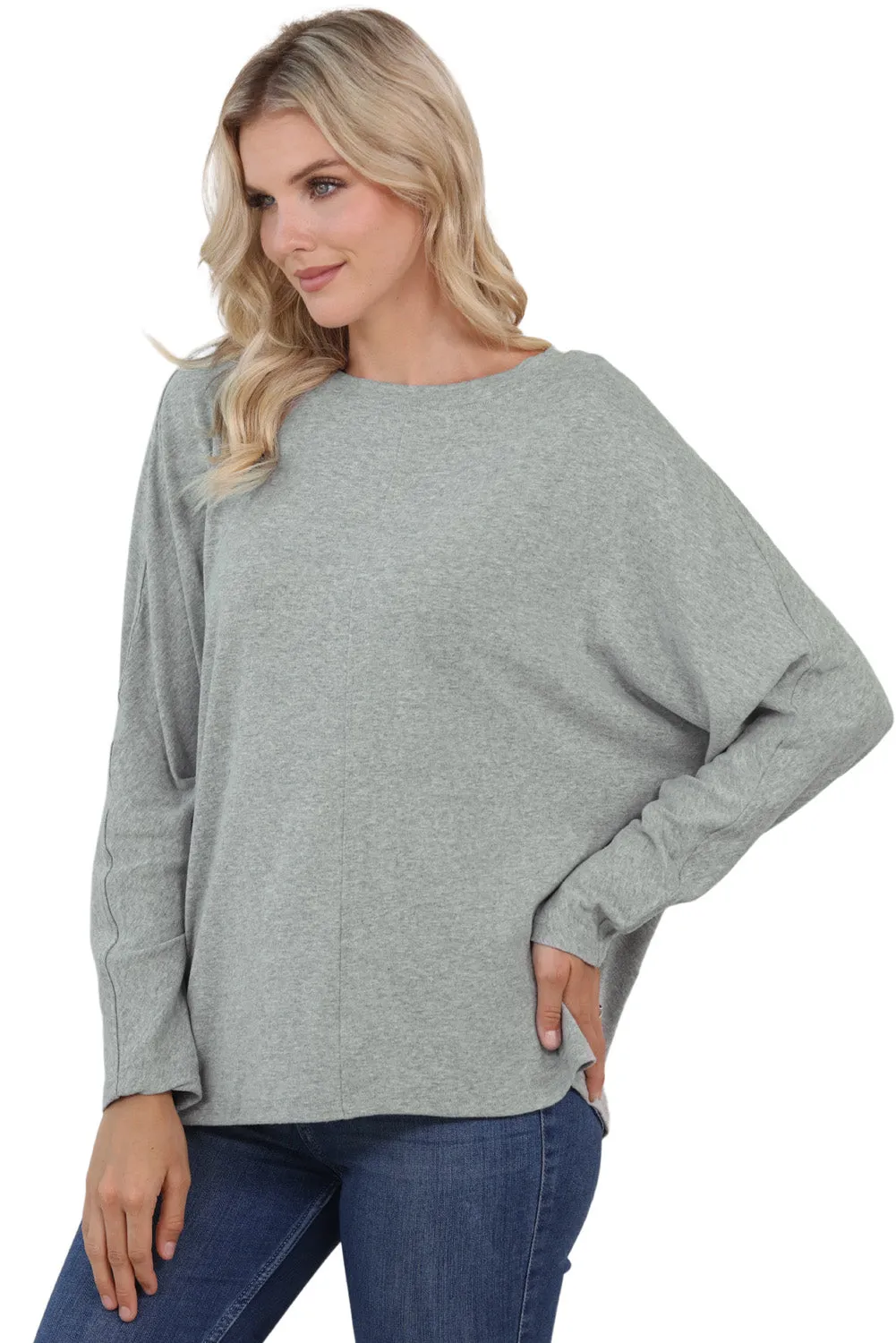 Women's Solid Color Patchwork Long Sleeve Top