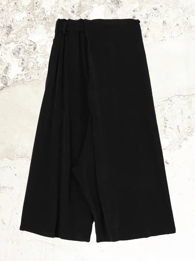 Yohji Yamamoto Wrap skirt trousers